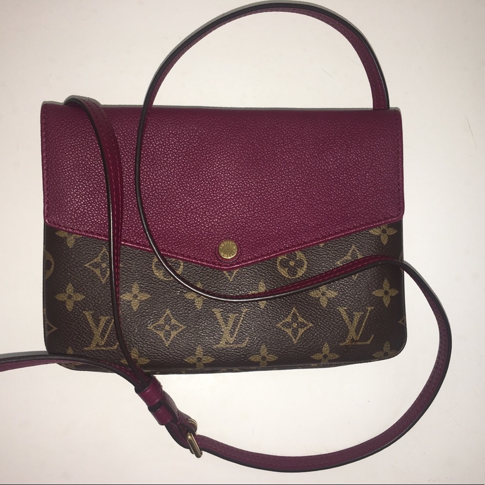 Louis Vuitton Twinset Twice Berry Crossbody 🤎